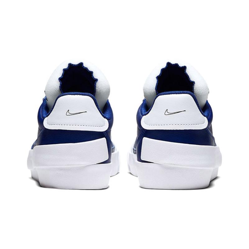 Nike Drop Type PRM Low top Kids' Skateboarding Shoes Blue White Teenagers Sneakers CQ4383-400