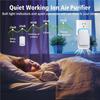 Premium-Plug In Air Ionizers For Home 1 Pack Portable And Quiet Work Negative Air Purifier EU Plug