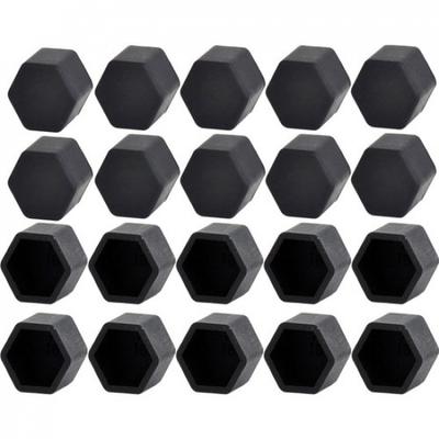 20x Car Wheel Nut Lug Dust Cover Cap Protector Tyre Bolt Hub Screw Cap Black