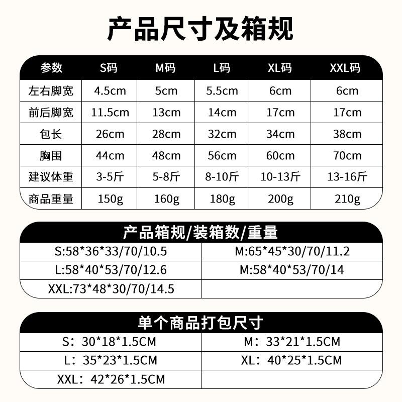 Cross-border wholesale pet backpack going out portable chest four-legged backpack dog cat travel breathable soft bag
