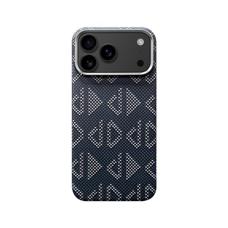 Applicable Apple 17Air Kevlar Mobile Phone Case iphone17Promax Aramid Fiber 17 Magnetic Protective Case