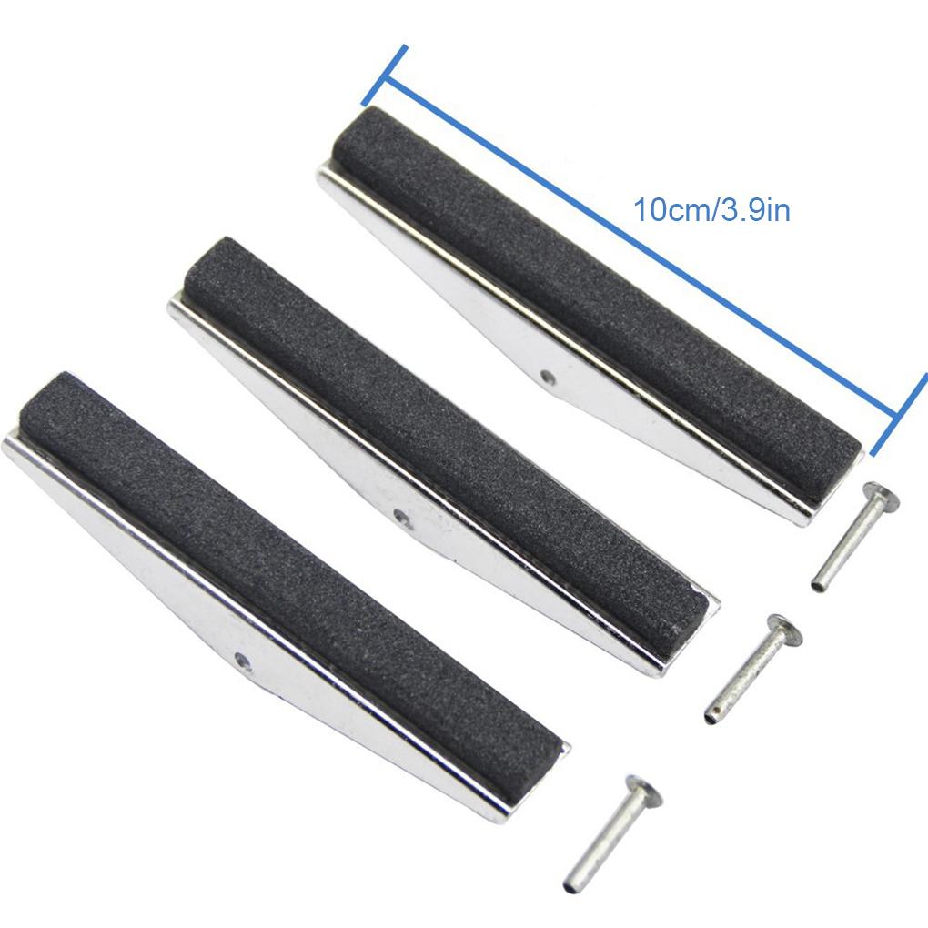 Silver 100mm Car Tools Engine Cylinder Honing Replacement Tool Millstone 3pcs Asy To Carry
