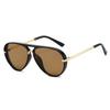 European & American Fashion Large Frame Aviator Sunglasses - Versatile Celebrity Style