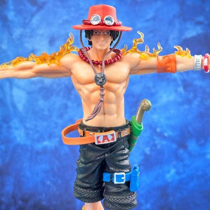[Full Payment] LX Extendable Arm Ace 'Back View' Ace Universe One Piece Resonance GK Figure Statue Model