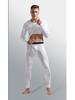 Slim Fit Thermo-Set für Herren aus Ice Silk Mesh für Herbst/Winter