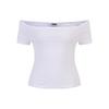 Urban Classics Womens/Ladies Ribbed Off Shoulder T-Shirt (Pack of 2)