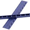 Deli 3829 10-Hole Binding Strips, Black, 25-Pack