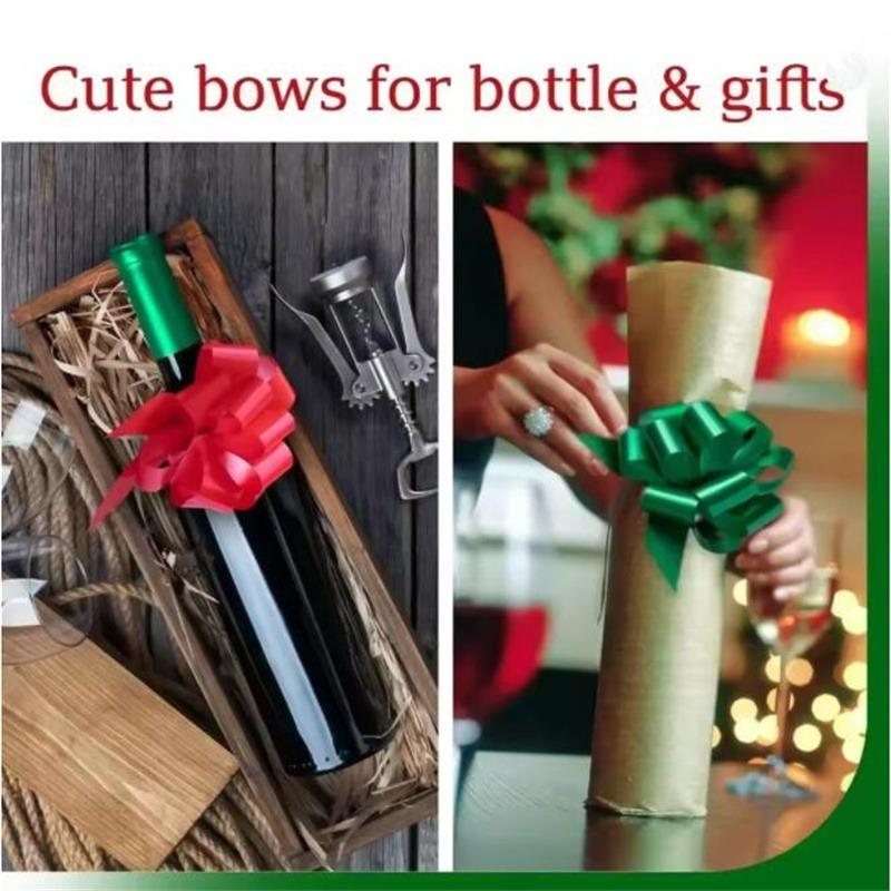 12-60ps Christmas Gift Box Hand Pulled Flower Birthday Gift Package Decor Gift Flower Party Decoration Prop Plastics Flower Ball