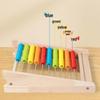 Wooden Abacus Educational Toy - Ten-Row Soroban for First and Second Grade Math