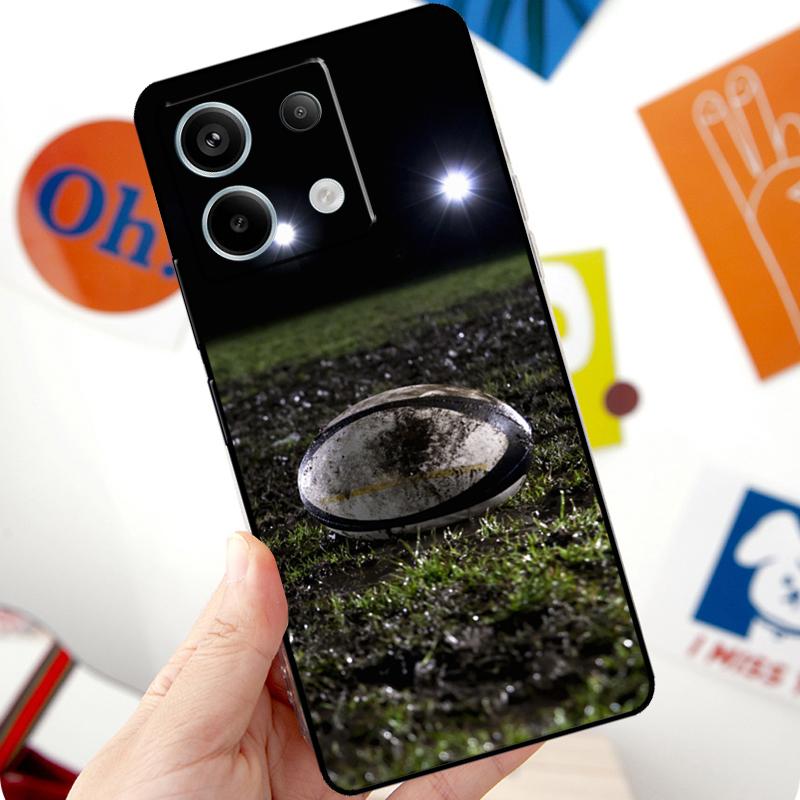 American Football College Sport Funda For Xiaomi Redmi Note 14 10 11 12 13 15 Pro Plus Case For Redmi 15 15C 13C 12C 10C 14C