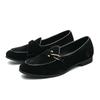 Men’s Loafers Dress Shoes Brown Suede Shoes Men Black Retro Formal Shoes Tuxedo Wedding Blazers Saddle Shoes Over Sized