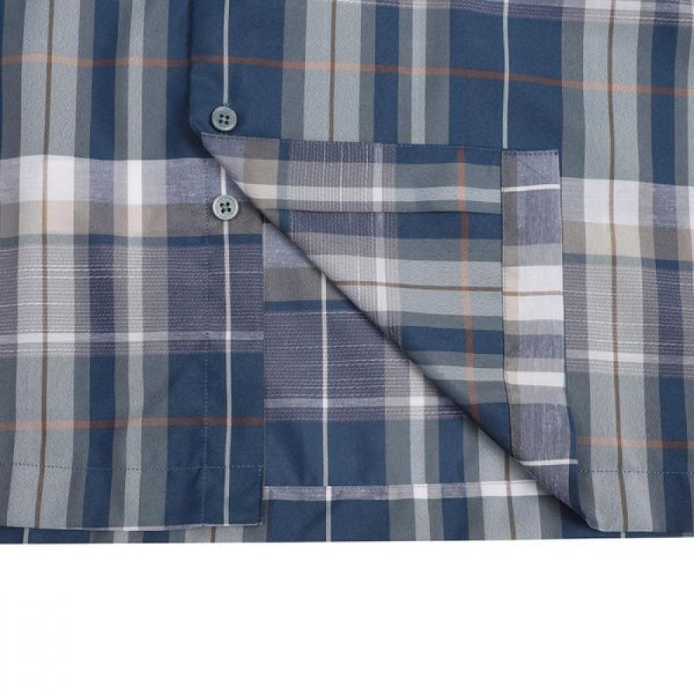 DakS Men S Linen Blend Medium Check caSual Shirt Regular Fit dmS3Shcl130e1 