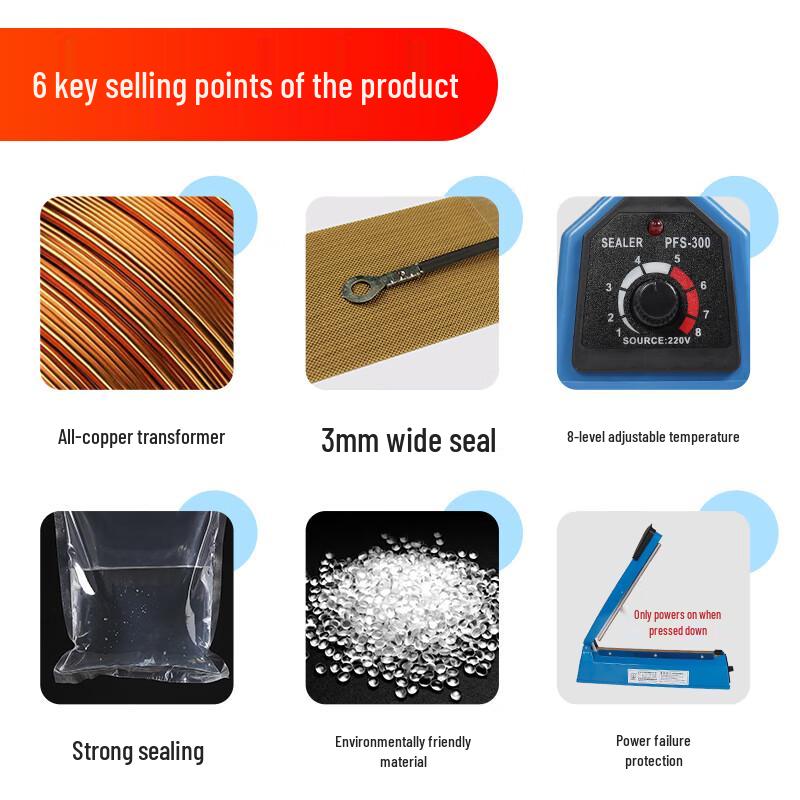 Portable Handheld Impulse Sealer