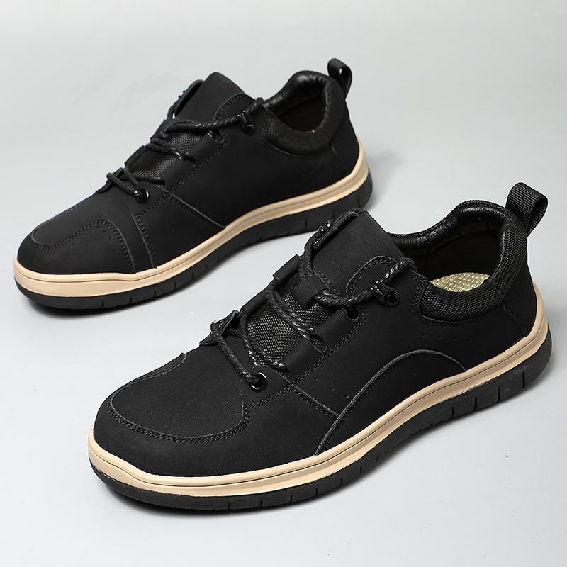 Newest Spring Casual Shoes For Men Handmade Sneakers Lace Up Man Flats Footwear