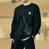 New MLB Sweatshirts Unisex Black 3AMTB0421-50BKS