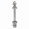 Durable Length 140mm 180mm Bike Wheel Hub Axle Metal Sliver Solid Shaft Lever 6000 Bearing Front Rear Hub Axle Road Bikes