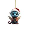 2D Dragon Baby Hanging Ornament Dragon Baby Cute Christmas Dragon Pendants  Party
