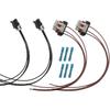 2X Headlight and Turn Signal Bulb Wiring Harness Pigtail Connector Kit for 2005-2014 Freightliner Columbia Diesel Truck