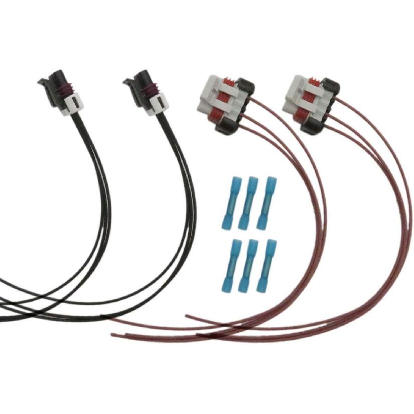 2X Headlight and Turn Signal Bulb Wiring Harness Pigtail Connector Kit for 2005-2014 Freightliner Columbia Diesel Truck