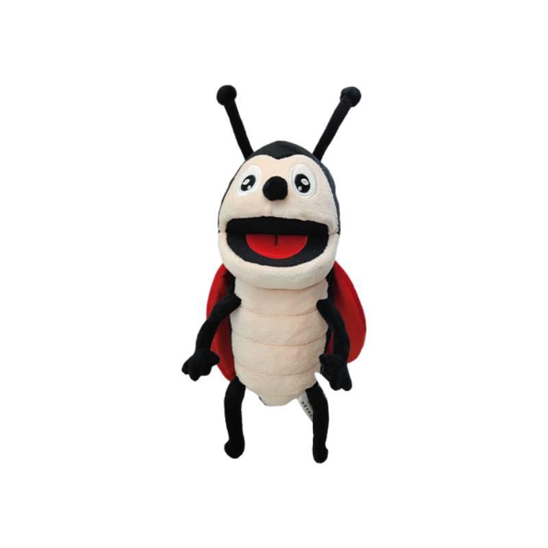 Insect Ventriloquist Puppet Plush Toy For Children's Storytelling Caterpillar Shape Soft And Huggable