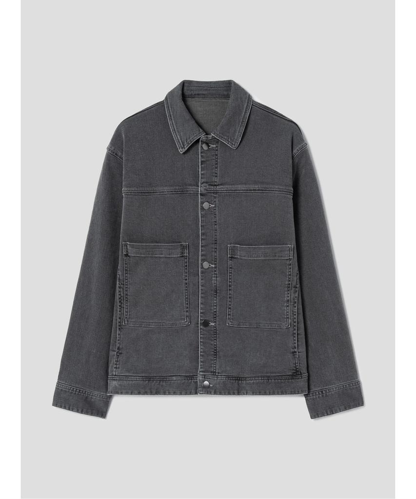 Shift.G Mallet Denim Trucker Jacket Gray