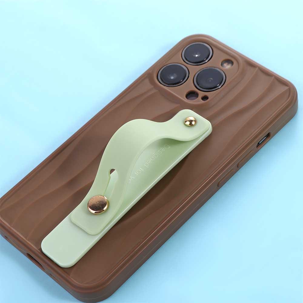 Phone Finger Ring Push Pull Grip Telescopic Finger Strap Phone Desktop Bracket Mobile Phone Holder