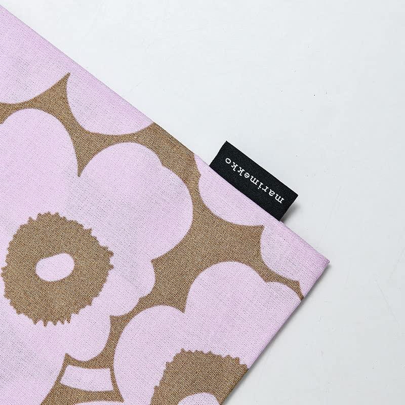 Marimekko Mini Unikko Kleine Stofftasche 33 x Japan Beige x Rosa für Damen Tasche, 32cm, Exklusiv, (71)