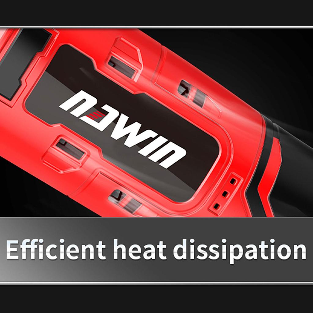 NAWIN 50Nm ráčnový klíč 16,8V elektrický klíč Dobíjecí akumulátorový 3/8palcový nástroj na opravu čtvercové hlavy
