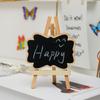 Board Desk Display To do List Reminder Board Mini Blackboard Wooden Easel Chalkboard With Stand