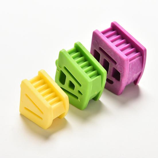 3 Pcs Dental Mouth Prop Bite Block Cushion Opener Retractor Large Medium Small