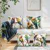 Poduszki Papuga Poszewka Drukowany Poliester 45X45Cm Poszewka na Poduszkę Dekoracyjną Sofa Łóżko Poduszki Poszewka Wystrój Domu