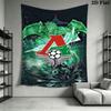 Lokomotiv Moscow Power Wall Hanging Printed Fabric Blanket Decorative Tapestries for Bedroom Living Room Home Decor