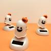 2pcs Funny Shaking Head Dolls Solar Power Animal Dancing Toy Halloween Ghost Toys  Home Decor