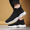 Elastic Socks Sports Shoes for Men Quick-Drying Miked Colour Jump On Clearance Sale Jogging HikingTrekking Man Casual Sneaker