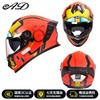 Full Face Motorcycle Helmet Men Women ABS Material DOT CCC Certified All Season Riding Safety