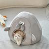 Cartoon Seal-style Pet Beds Thickened And Soft Medium And Small-sized Cat Beds Deepened And Warm Pet Beds In Winter
