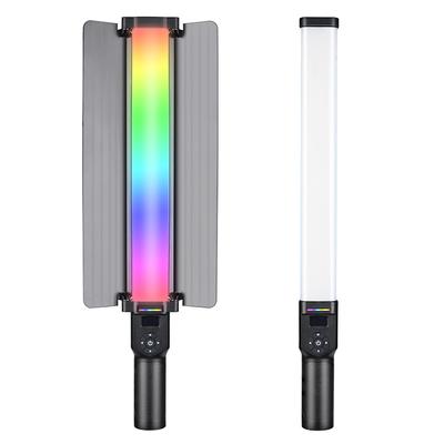 Ruční RGB světelná trubice LED video světelná hůlka 30W světelná tyč s Barndoor 2700K-8500K Stmívatelné 20