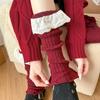 Harajuku Foot Warmers Warm Knit Bubble Socks Japanese Boot Socks  for Women & Girls