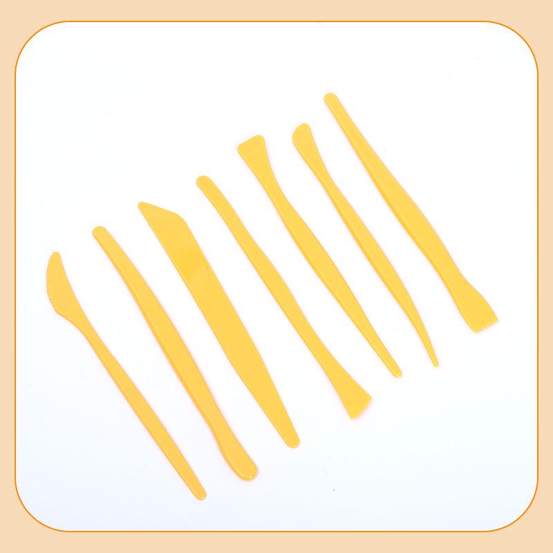 Super Light Clay Tool Kit: Acrylic Rolling Pin, DIY Clay Play Mat, Sculpting Tools