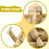 Lord Statue Figurine Art Decoration Buddha Sculpture Ornament for Tabletop Centerpiece Bookshelf