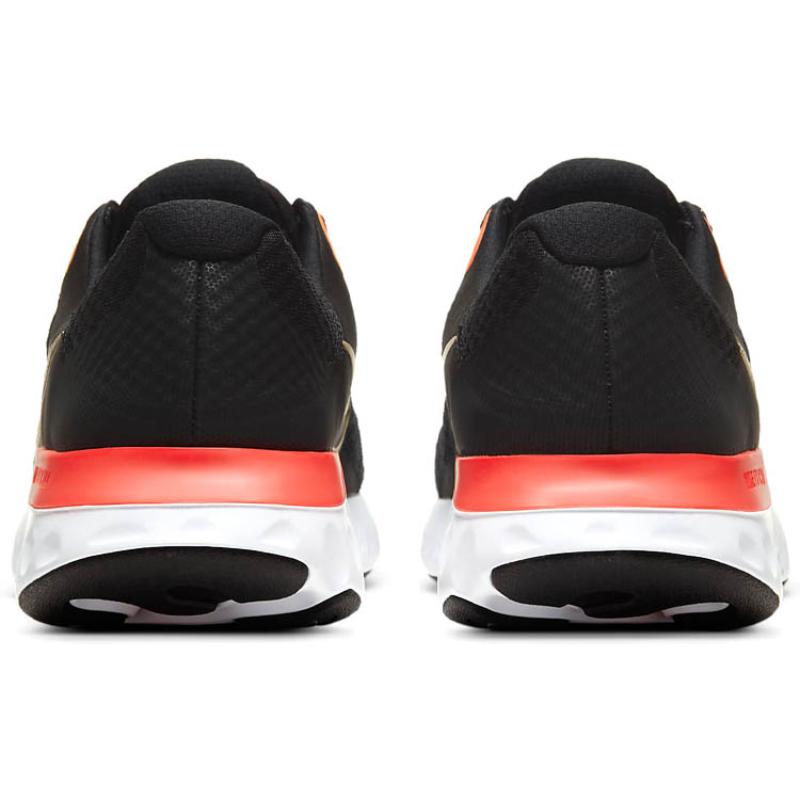 Nike Renew Run 2 Black Bright Crimson Sneakers DJ0033-061