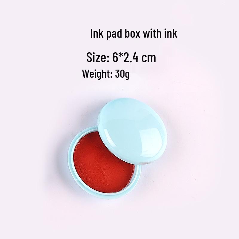 Porcelain-Look Jade Brush Washer: Durable, Water-Washable Ink Pad, Paperweight, Pen Holder, Ink Bowl.