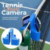 Držák telefonu na plot Přenosná svorka 3D tištěný Držák kamery na tenis pro analýzu zápasu Trénink na kurtu Živé vysílání Sport
