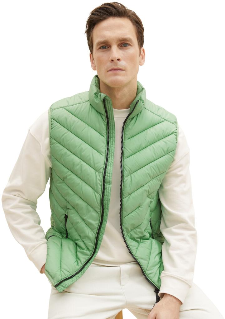 Winter Jacket Tom Tailor Lightweight Vest (1036072) Shamrock Green