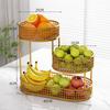 Fruit Basket, Bowl Stand, Vegetable Metal Mesh Shelf, Versatile for Storing Fruit,