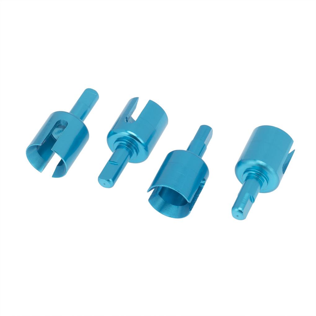 Pack of 4 1/10 RC Gear Box Cup Joint Upgrades Model Vehicle Replace Parts Replacement for TAMIYA TT-02 TT-01 TT02B