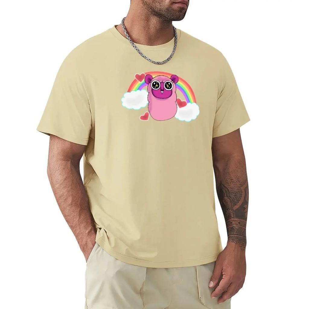 Wammawink plain rainbow T-Shirt tees funnys fitted t shirts for vintage Short sleeve tee graphic t-shirts funny