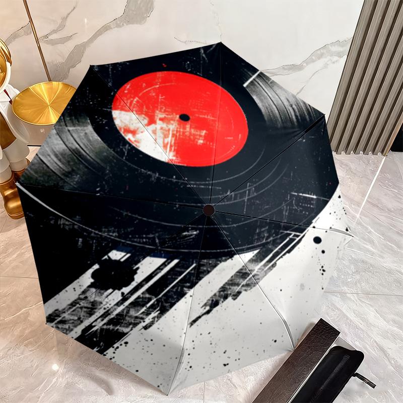 1PC Turntable Automatic Umbrella - Suitable Travel Outdoor Portable Umbrella Birthday Gift Daily Essentials