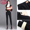 Langsha Women's High-Waist Thermal Lamb Fleece Leggings