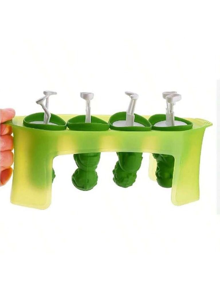 Reusable horror silicone popsicle mold for summer kitchen small tool, used for DIY homemade Halloween